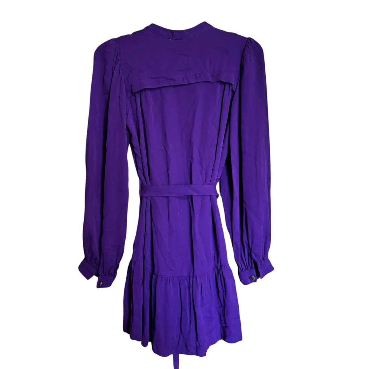 karina grimaldi purple dress Cora Mini Dress Magenta
