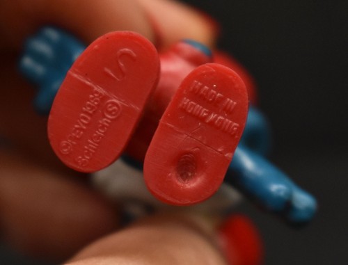 Smurfs Papa Smurf Vintage PVC Figure Peyo Schleich 1969 - Picture 3 of 3