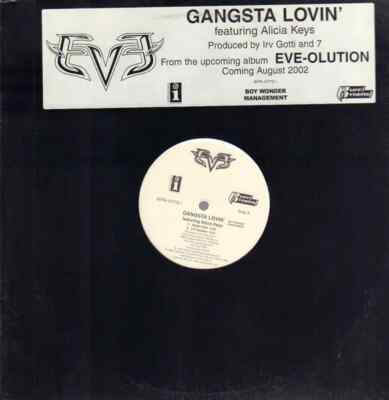 Eve Gangsta Lovin Vinyl Single 12inch Interscope