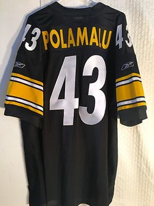 troy polamalu reebok jersey
