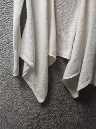 Abercrombie Kids Open Front Sweater Girls XL White Long Sleeve Cardigan - Picture 2 of 8