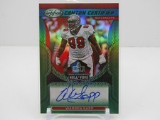 WARREN SAPP 2022 CERTIFIED CANTON CERTIFIED HALL OF FAME AUTOGRAPH! #2/2! SSP!