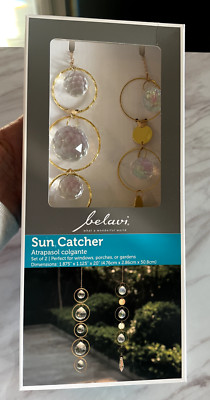 SOLD OUT ALDI SET OF 2 BELAVI GEOMETRIC SET HANGING SUN CATCHERS