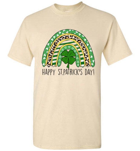 St Patrick's Day Irish Rainbow grafisches T-Shirt Top T-Shirt - Bild 8 von 24