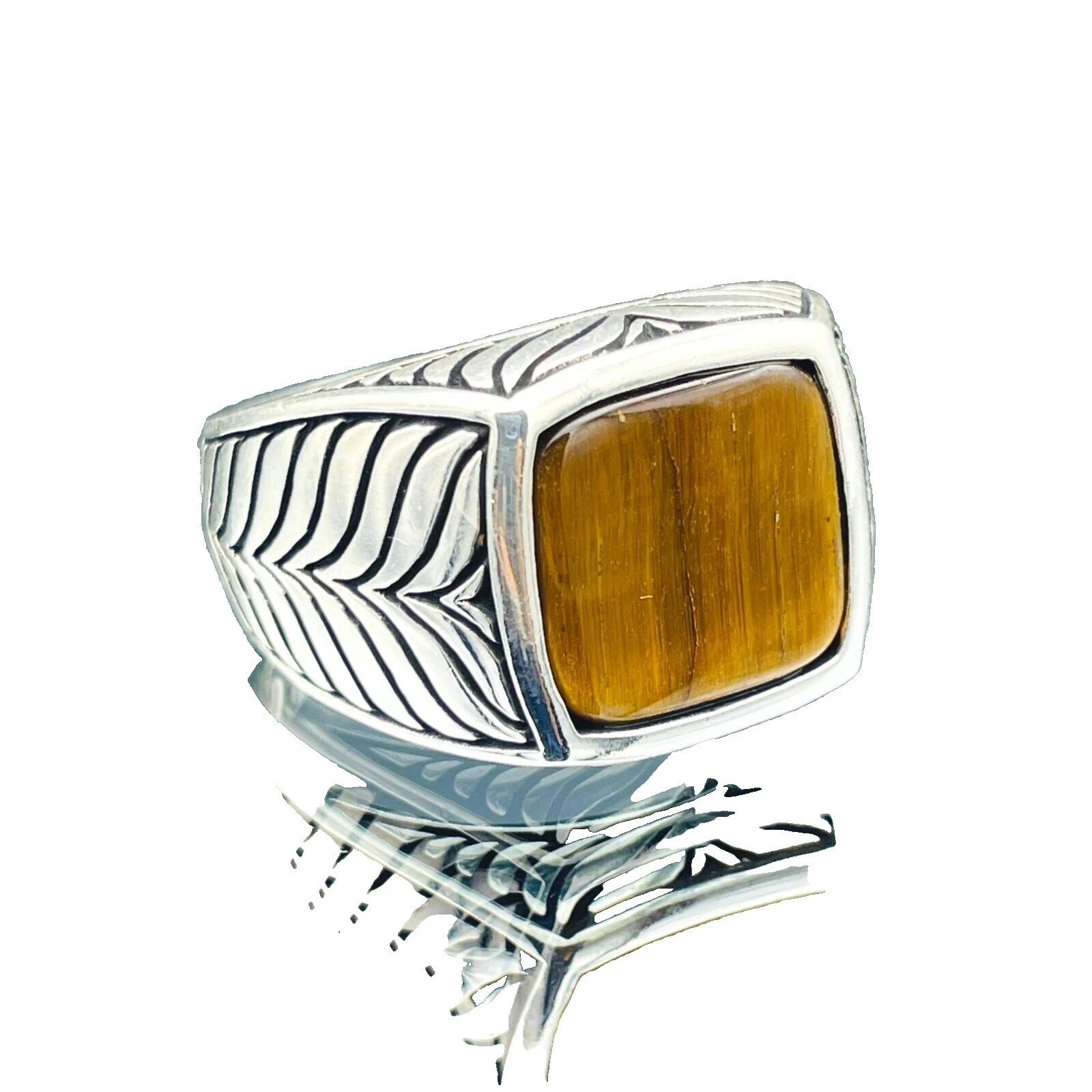 Tigers Eye Beauty Rings for Men