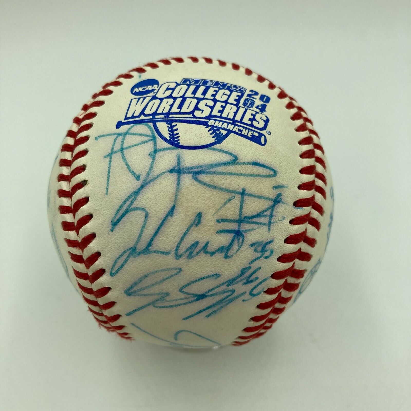 67% OFF of fixed price 2004 Cal State Fullerton NCAA Champs Team Ba shop Signed World Series