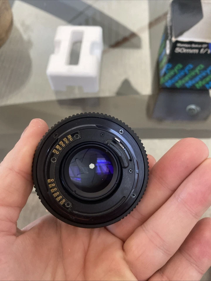 Mamiya Sekor EF 50mm f/1.7 Manual Focus Standard Lens - In Box - Image 4 of 4