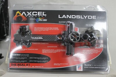 Axcel Landslyde Carbon Pro Slider Sight AVX-41 .010'' Single Pin