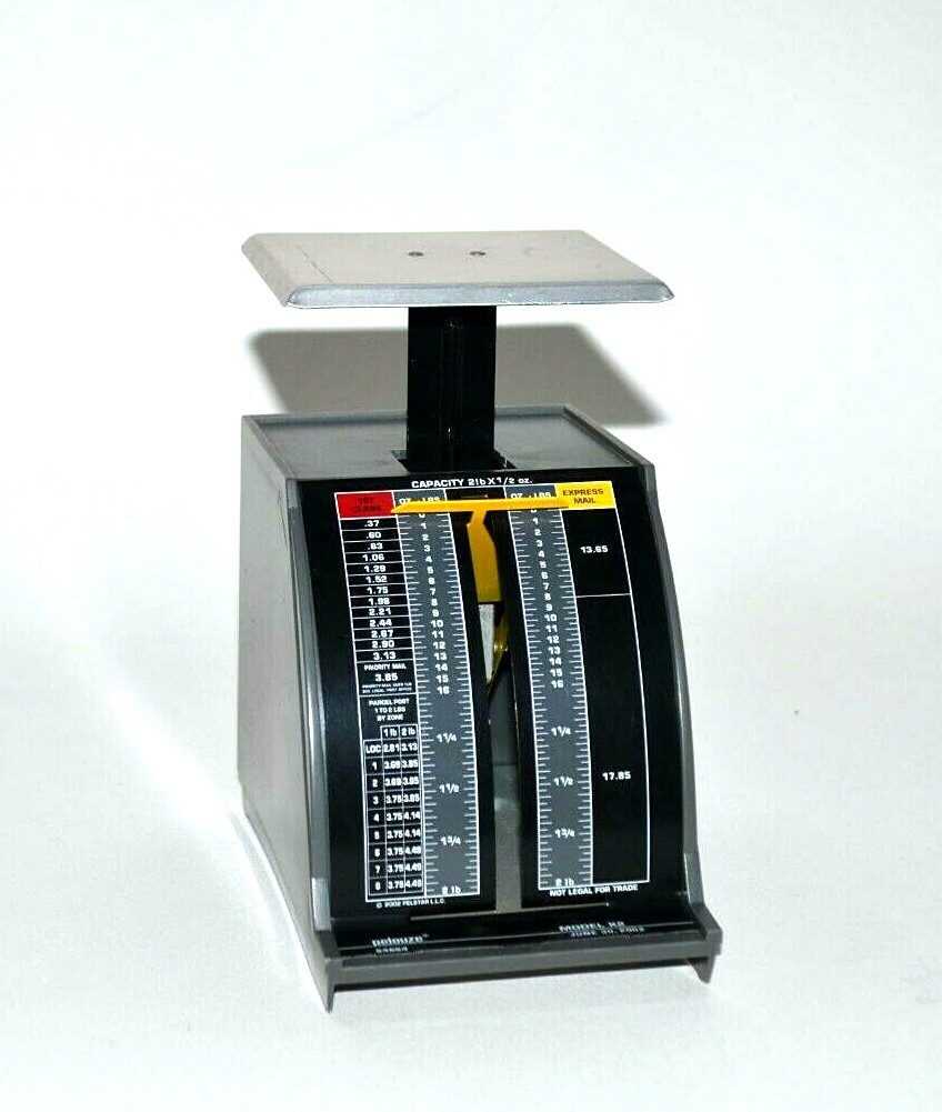 Pelouze Model X2 Weight Pounds Ounces Mechanical Postage Scale Letter
