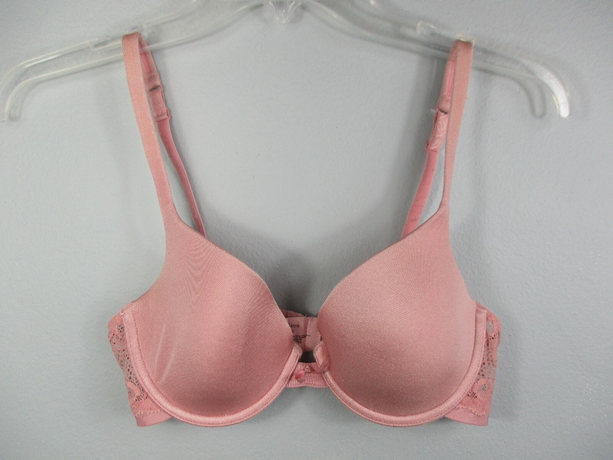 Simply Vera Vera Wang Women's Size 34 B Solid Pink Underwire Bra