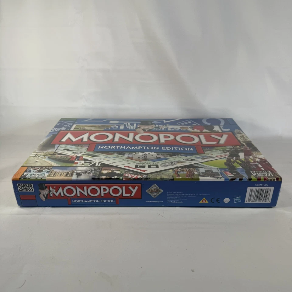 Monopoly Northampton Board Game NEW SEALED Complete - Image 2 of 4