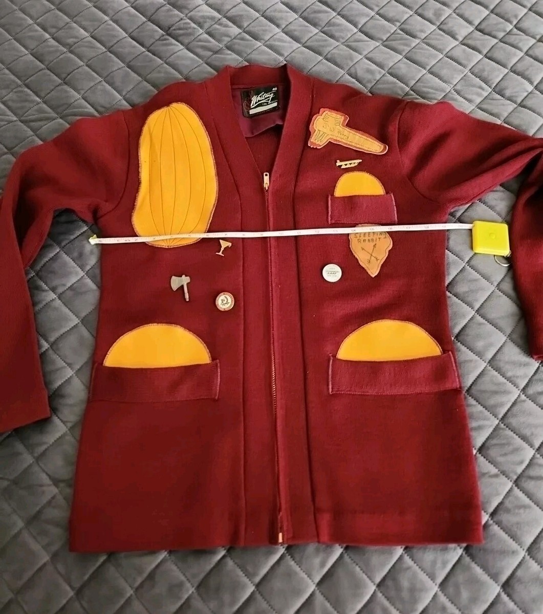 Vintage H.L. Whiting Company Los Angeles USA '60s Cardigan