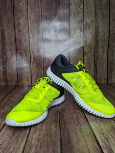 luminous yellow trainers