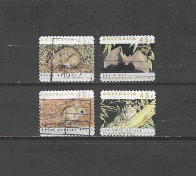 AUSTRALIA , 1992 , THREATEN SPECIES , SET OF 4 STAMPS , PERF , USED ...