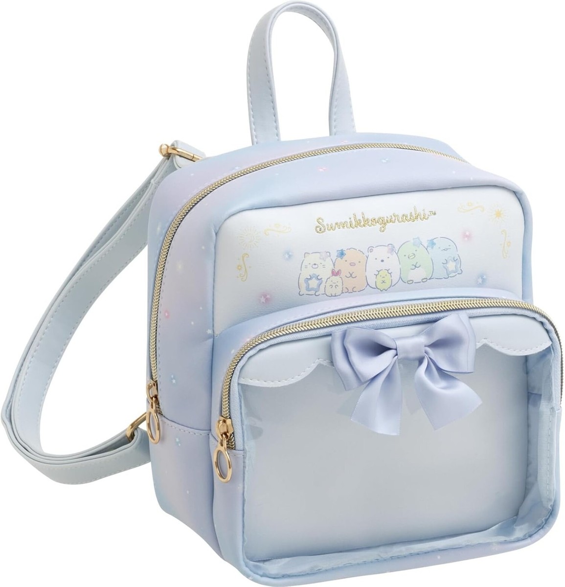 Sumikko Gurashi Light Blue mini Small Pets Backpack My Sumikko Mini backpack came in! Its so cute! ? I put my  main image 2
