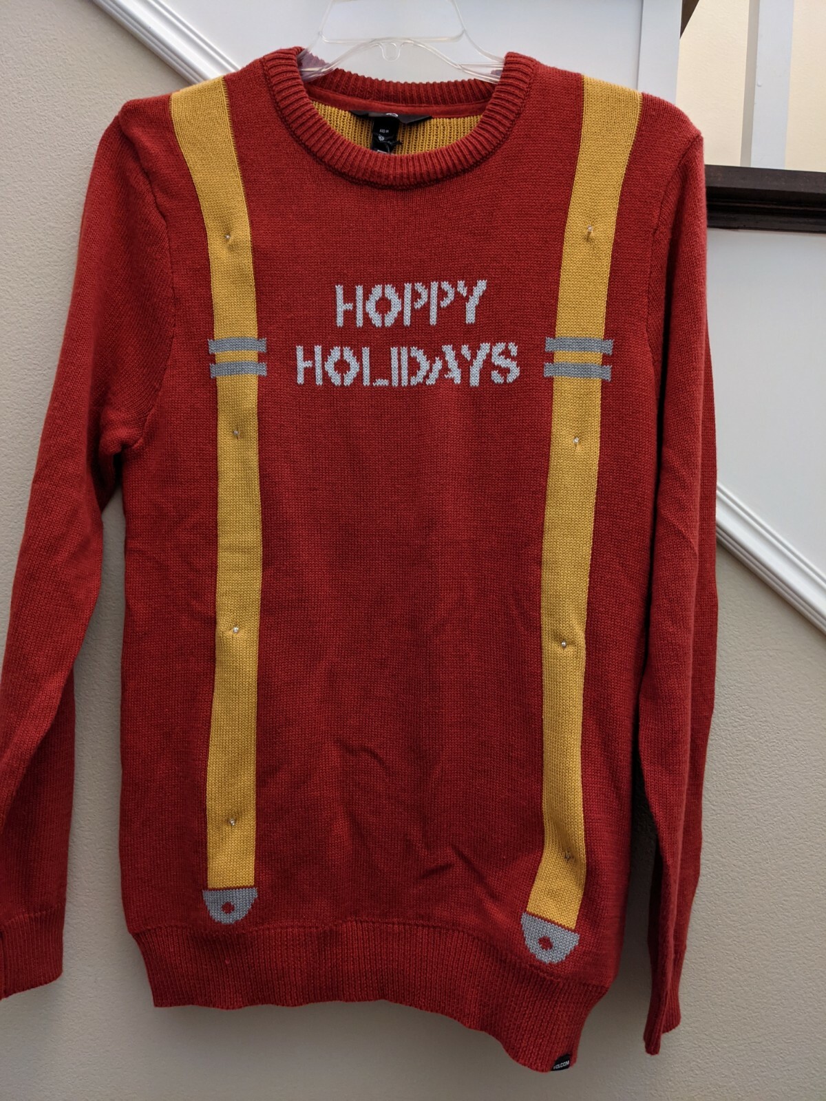 VOLCOM Men Happy Holidays Suspenders 