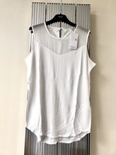 Image of BOSS HUGO BOSS - ‘Elisa’ Women’s White Sleeveless Top