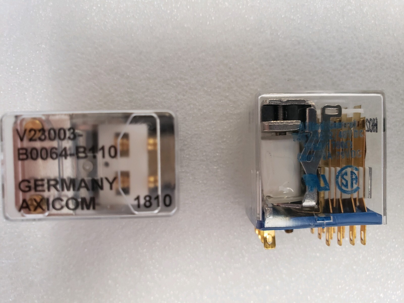 GENUINE SIEMENS /ALLIED CONT. LATCHING RELAY # V23003-B0064-B110/T351-CC-CC-2/48