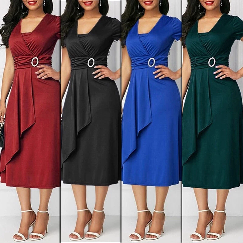 Office dresses for plus size outlet ladies