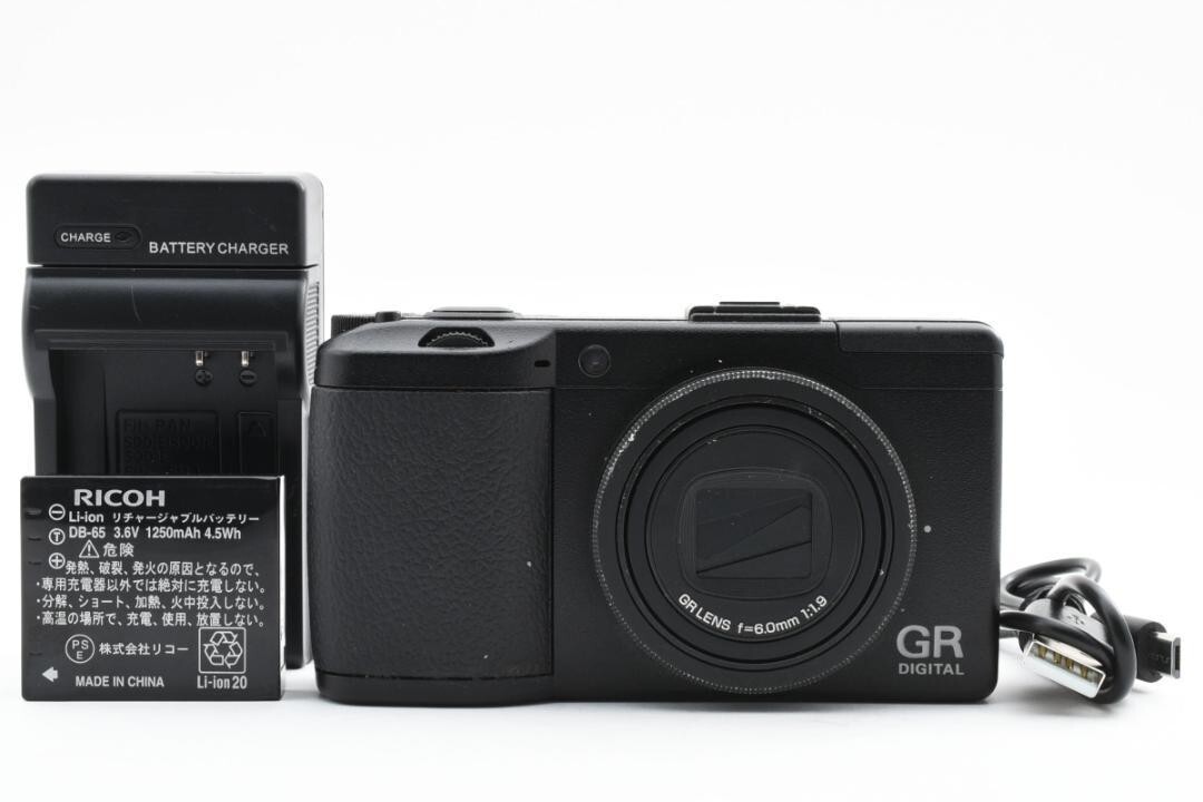 RICOH GR DIGITAL III 3 Compact Digital Camera Black From