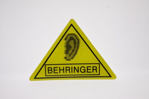 For Replacement BEHRINGER Soft Plastic Crystal Bubble Top Logo Badge-adhesive - Picture 1 of 3