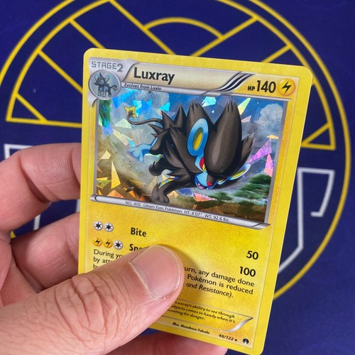 Pokemon Card - Luxray 46/122 Cracked Ice Holo Theme Deck Exclusive holo 2016 NM - Picture 2 of 3