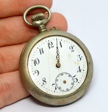 EUROPE OLD LARGE MECHANICAL POCKET WATCH
