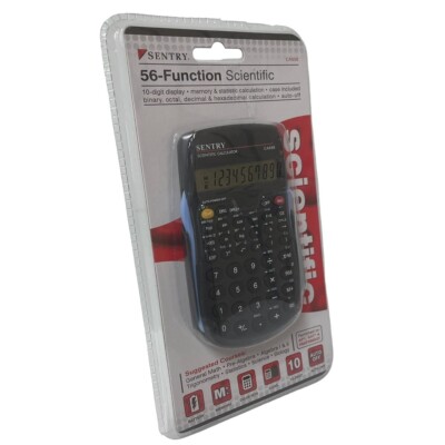 Scientific Calculator By Sentry 56 Function CA656 New Sealed Package
