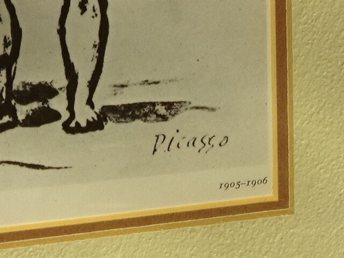 Picasso offset 1905 print From Book "PICASSO The artist of the Century" - Picture 5 of 10