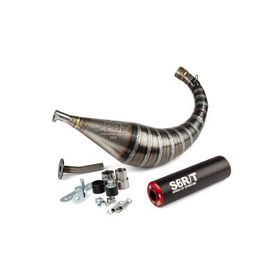 Complete Stage6 R/T Black/Blue Exhaust FANTIC TL 50 M CASA