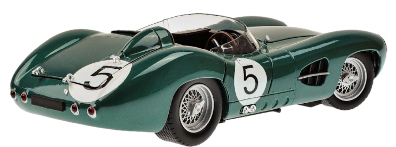1950s Ferrari Engine in Le Mans Race Car Custom Built Metal Body1:18SCALE MODEL