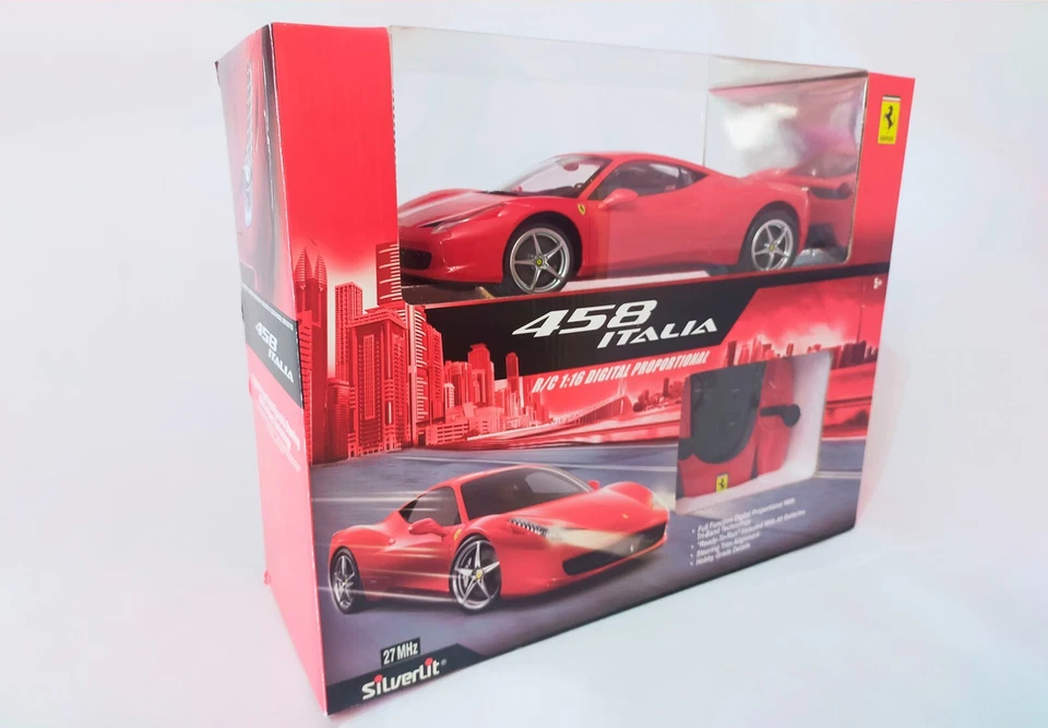 1:16 SILVERLIT Ferrari 458 Italia - Coche Radio Control - 86066 - Imagen 2 de 4