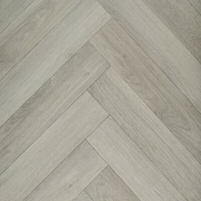 Soft Grey Wood Parquet Effect Vinyl Flooring Lino Kitchen Bathroom 2m 3m 4m