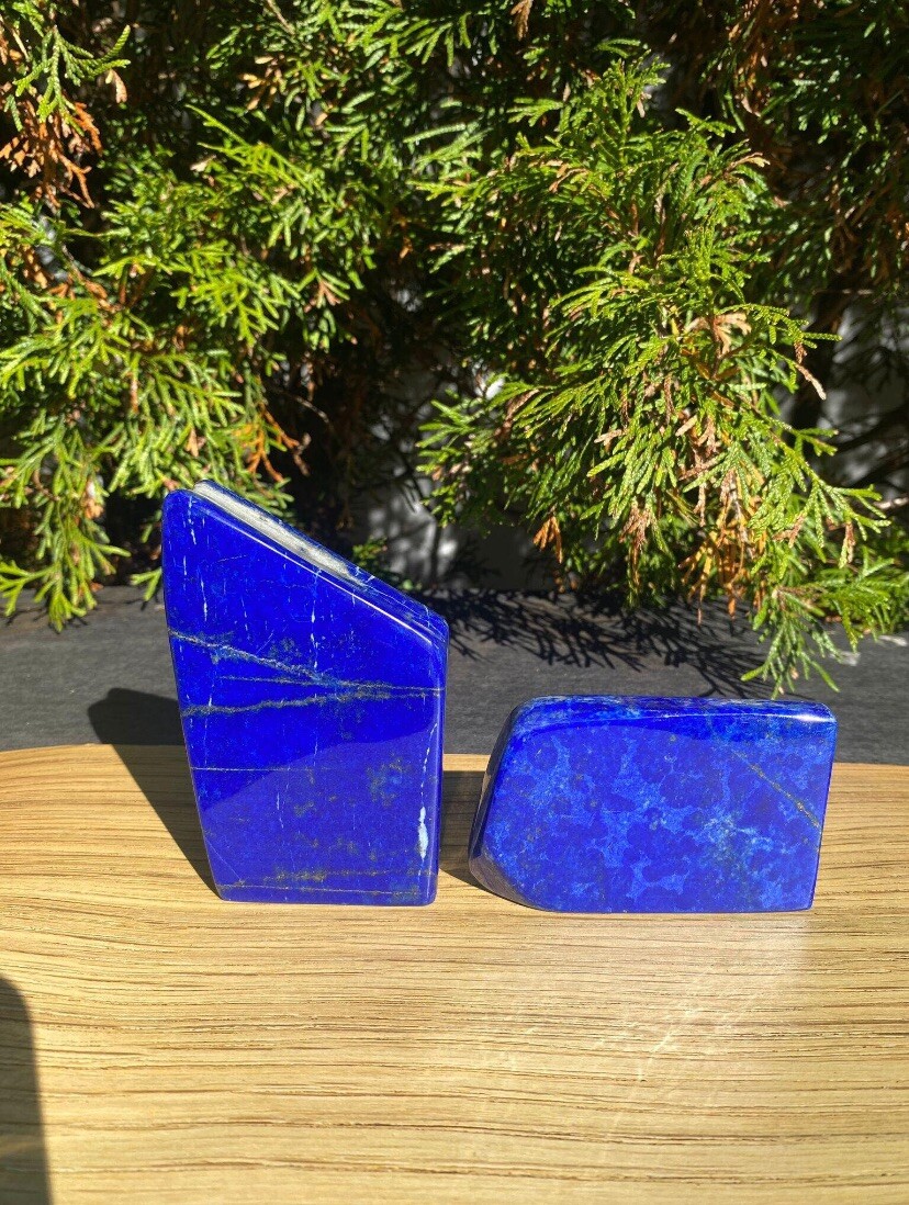 Lapis Lazuli Freeform Elegance, Natural Blue Crystal, High Quality Polished Rock
