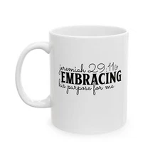 Christian I Know the Plans I Have for You Mug Christmas Gift Jeremiah 29:11