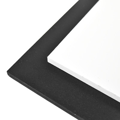 BuyPlastic Black Expanded PVC Plastic Sheet  3mm (1/8'') x 24'' x 48''