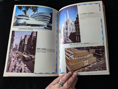 New York A Great City Illustrated 1962 Tourist Tourism Color Pictures Maps NYC - Bild 13 von 24