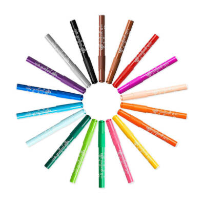 Bic Kids Visacolour Marker Xl Water Based Ink Wide Grip Washable Wallet of 12