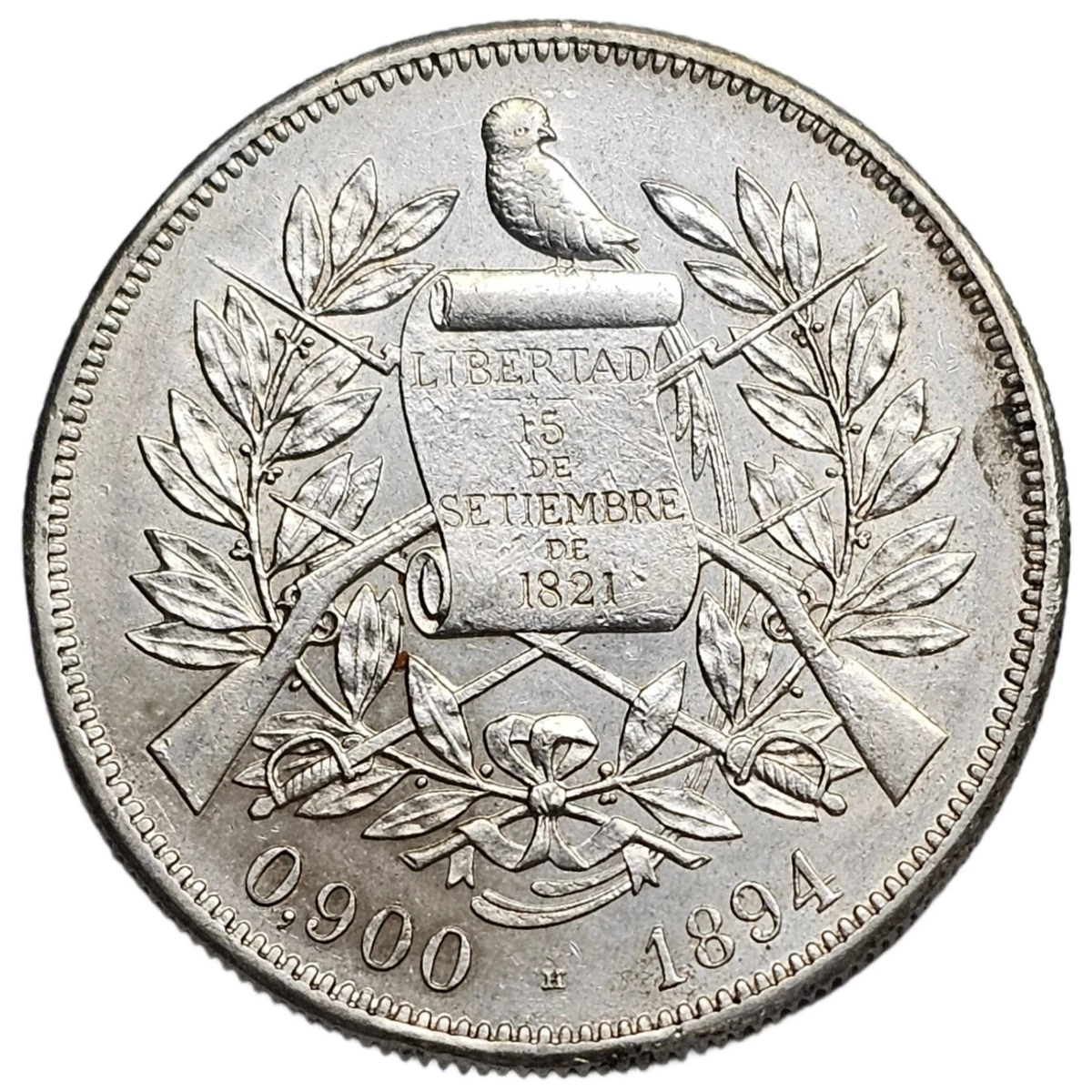 1894 年危地马拉硬币| eBay