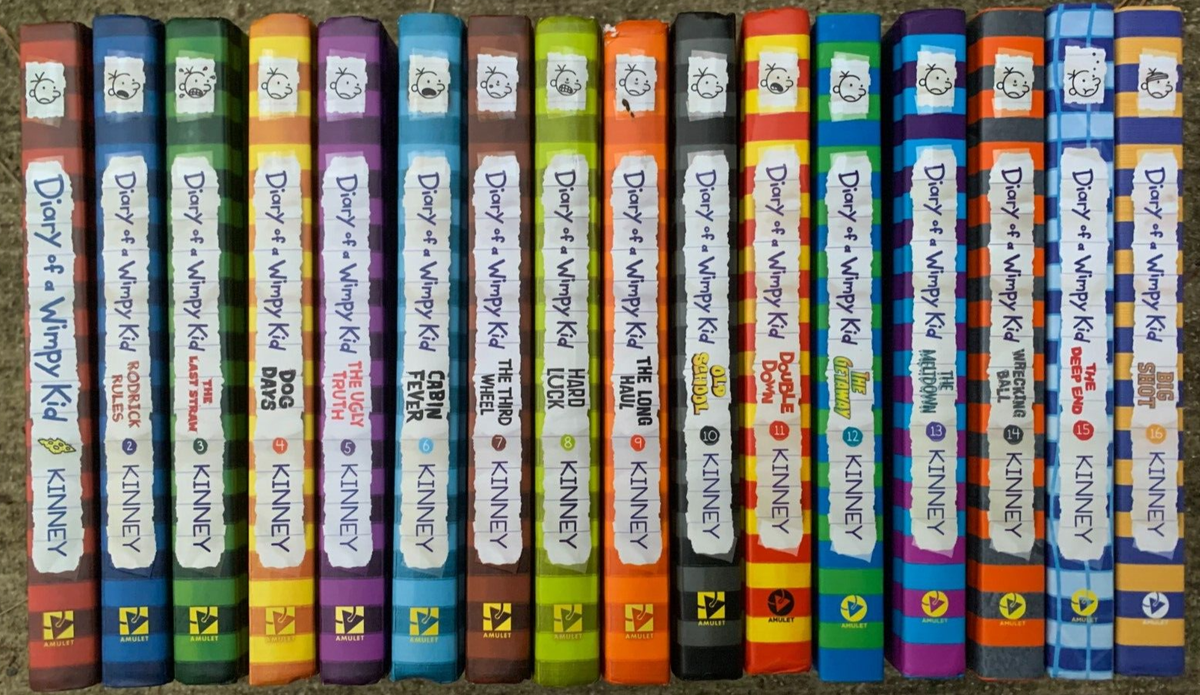 DIARY OF A WIMPY KID series 1 to 16 set Kinney 6 7 8 9 10 11