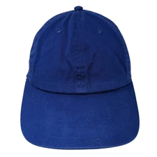 Gelante Slideback Hat Blue OS Adjustable Vented Holes 6 Panel Blank Cotton