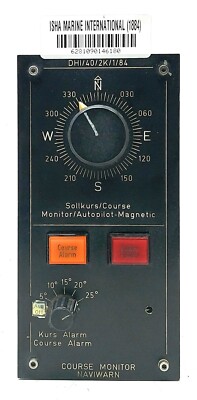 C.plath DHI/40/2K/1/84 Course Monitor Naviwarn