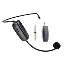 UHF Wireless Microphone Headset 160FT Range Mic System for Teach Outdoor Speech