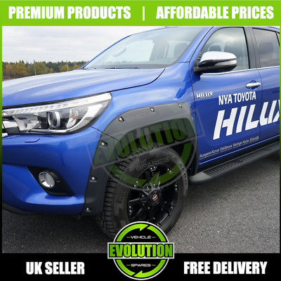 Für Toyota Hilux 2016-19 Wide Body Radläufe Kotflügelverbreiterung genietet Style