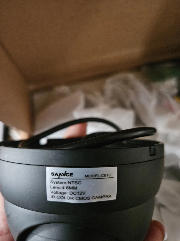 Sannce C81c Dome Security Camera IR- BNC Cable 4 units New - Image 4 of 4