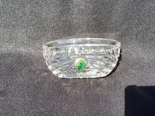 Vintage Waterford Crystal Overture Oval Bowl 5" NIB