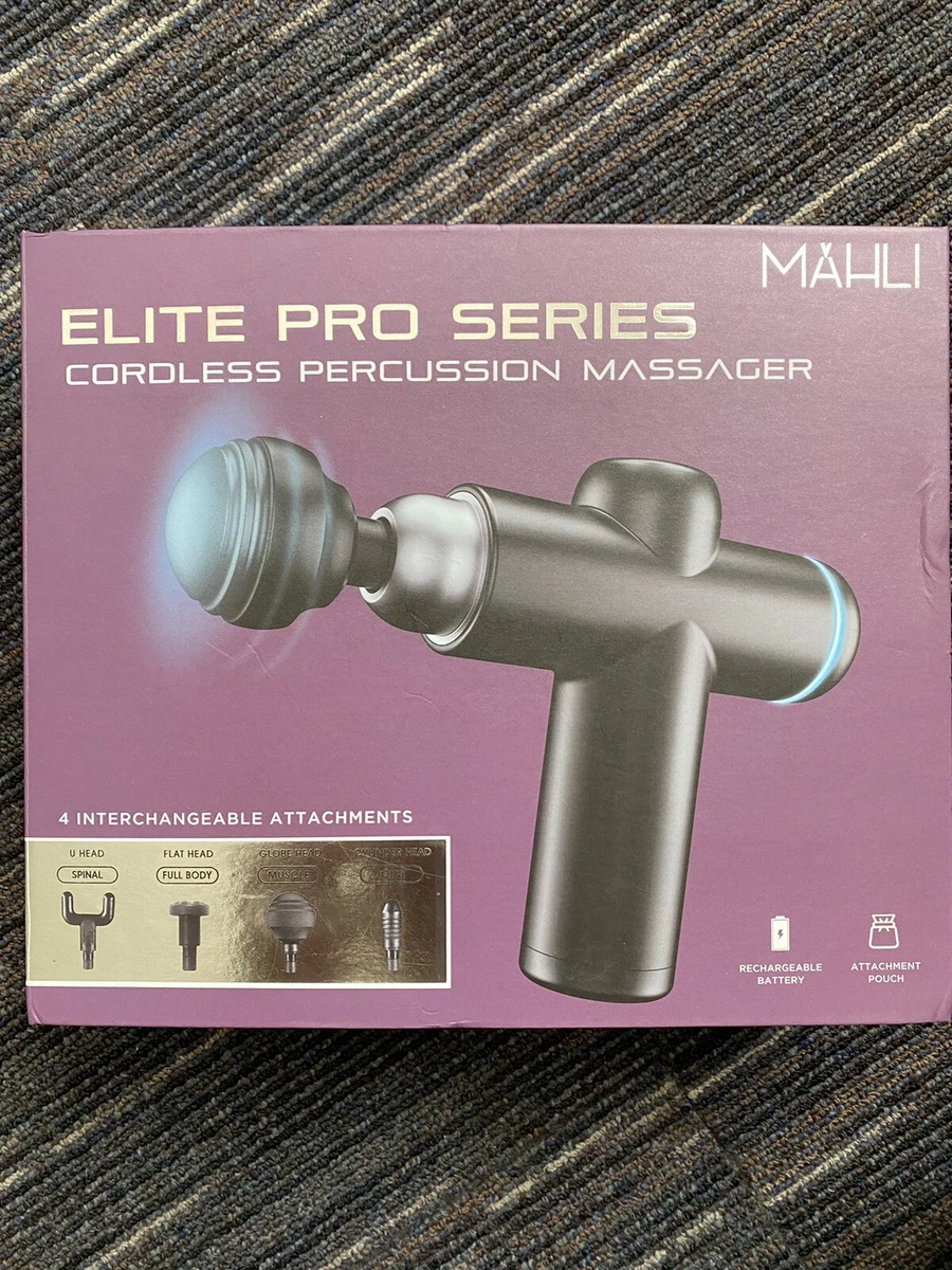 mahli elite pro series cordless percusion muscle massager