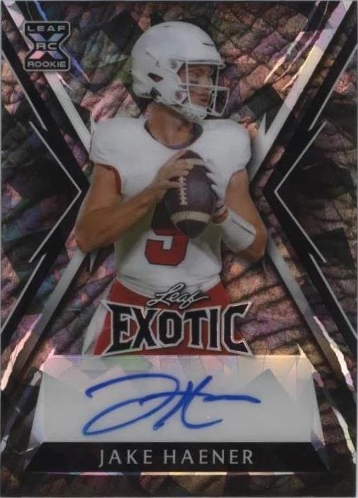 2023 Leaf Exotic Jake Haener #BA-JH1