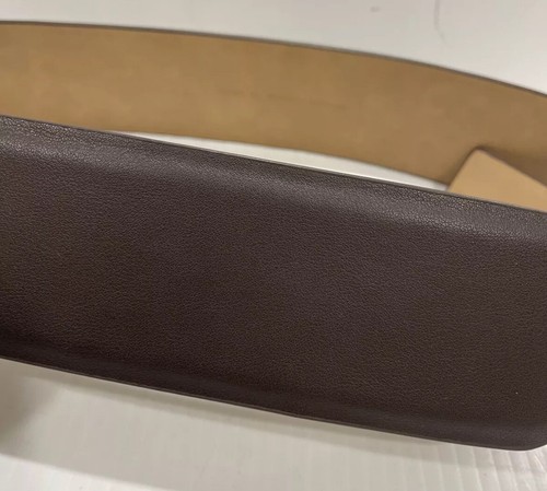 NEW MICHAEL KORS WOMEN WIDE BROWN BELT /ELASTIC MK LOGO CRYSTAL BUCKLE Size (L) - Picture 8 of 22