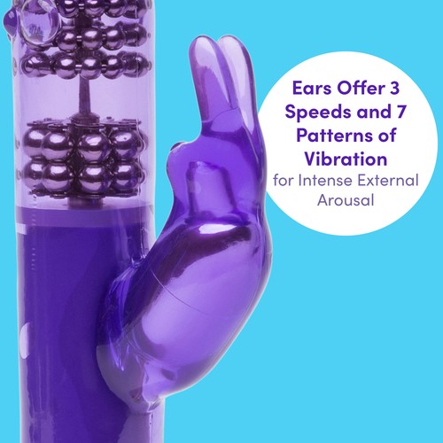 Lovehoney Thrusting Rabbit Vibrating Sex Toy G-Spot & Clit Vibrator Waterproof - Picture 4 of 7